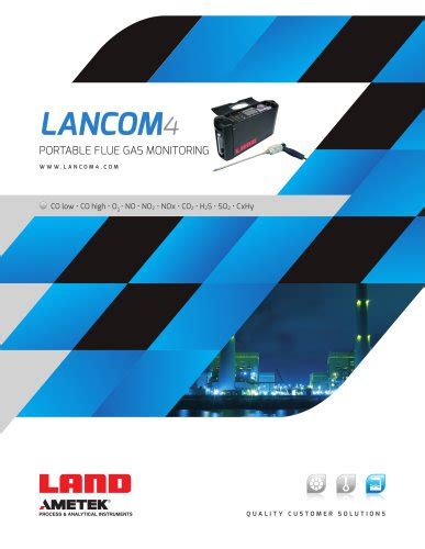 hs code for portable flue gas analyzer|LANCOM4 .